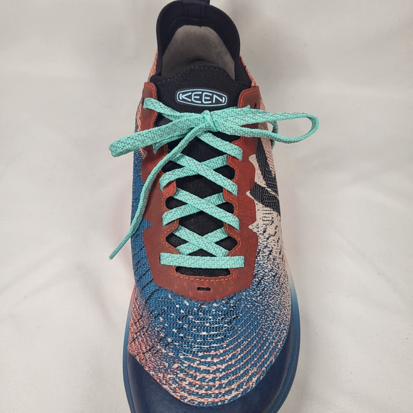 Keen Other - Keen Kids Multicolor Knit Sneaker with Teal Laces
